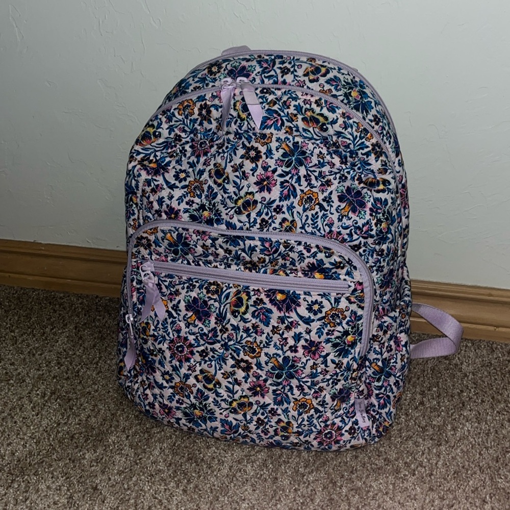Vera Bradley Campus Backpack in Cotton